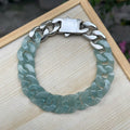 Icy MistJade Chain Bracelet